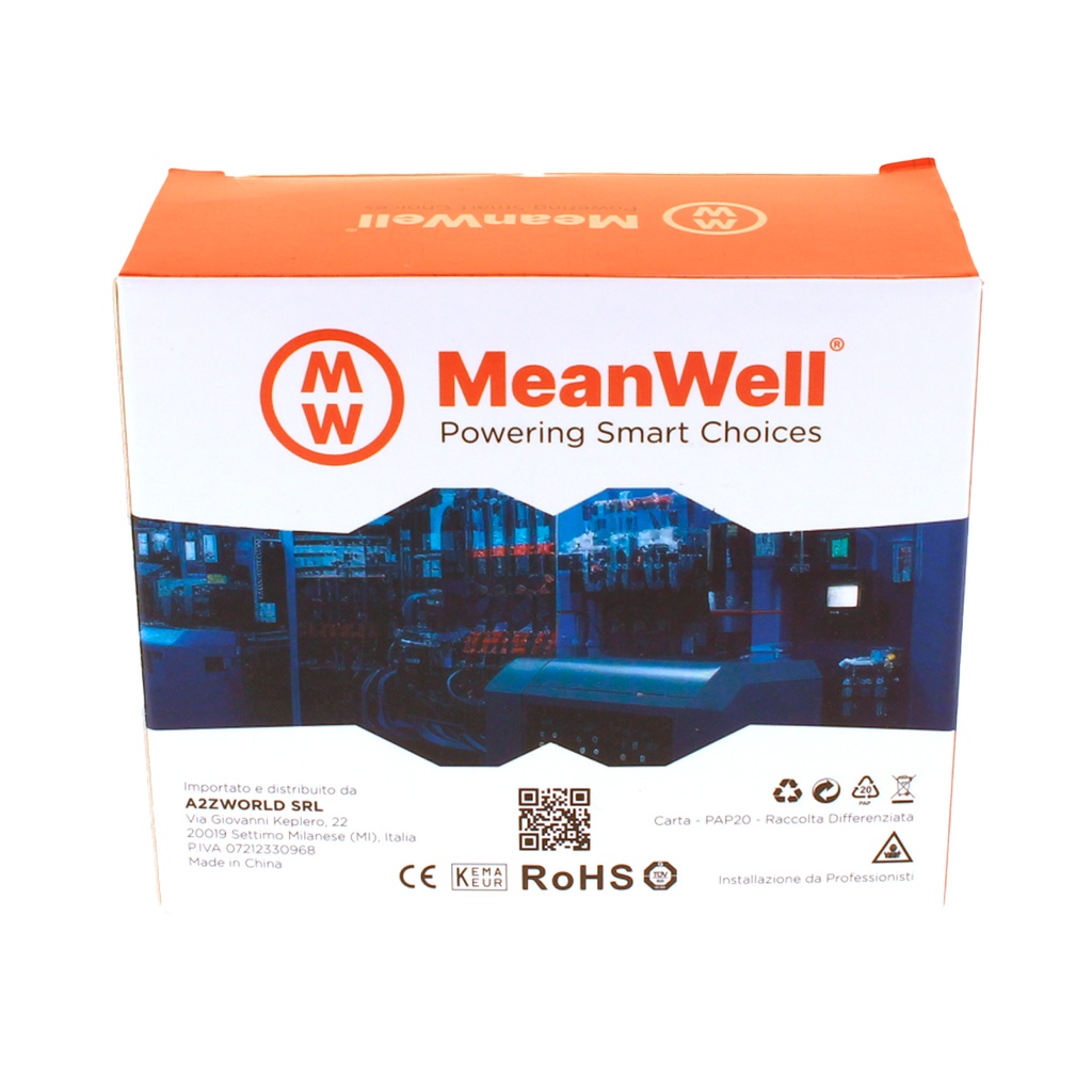 MeanWell MCB Interruttore Magnetotermico Automatico Curva B 2P 2M 6000A B25A AC 400V IP20 IEC60898-1