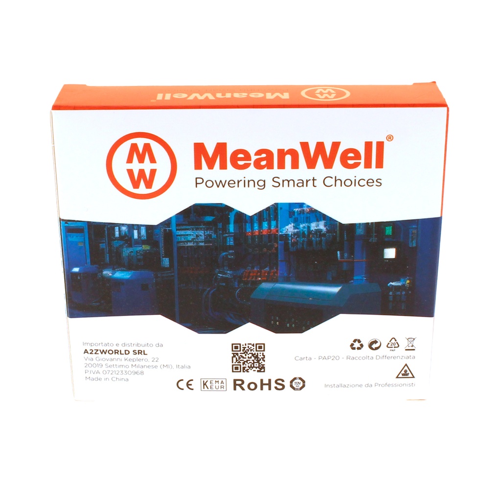 MeanWell MCB Interruttore Magnetotermico Automatico Curva B 1P+N 1M 6000A B16A AC 230V IP20 IEC60898-1