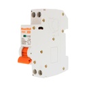 MeanWell MCB Interruttore Magnetotermico Automatico Curva B 1P+N 1M 6000A B25A AC 230V IP20 IEC60898-1