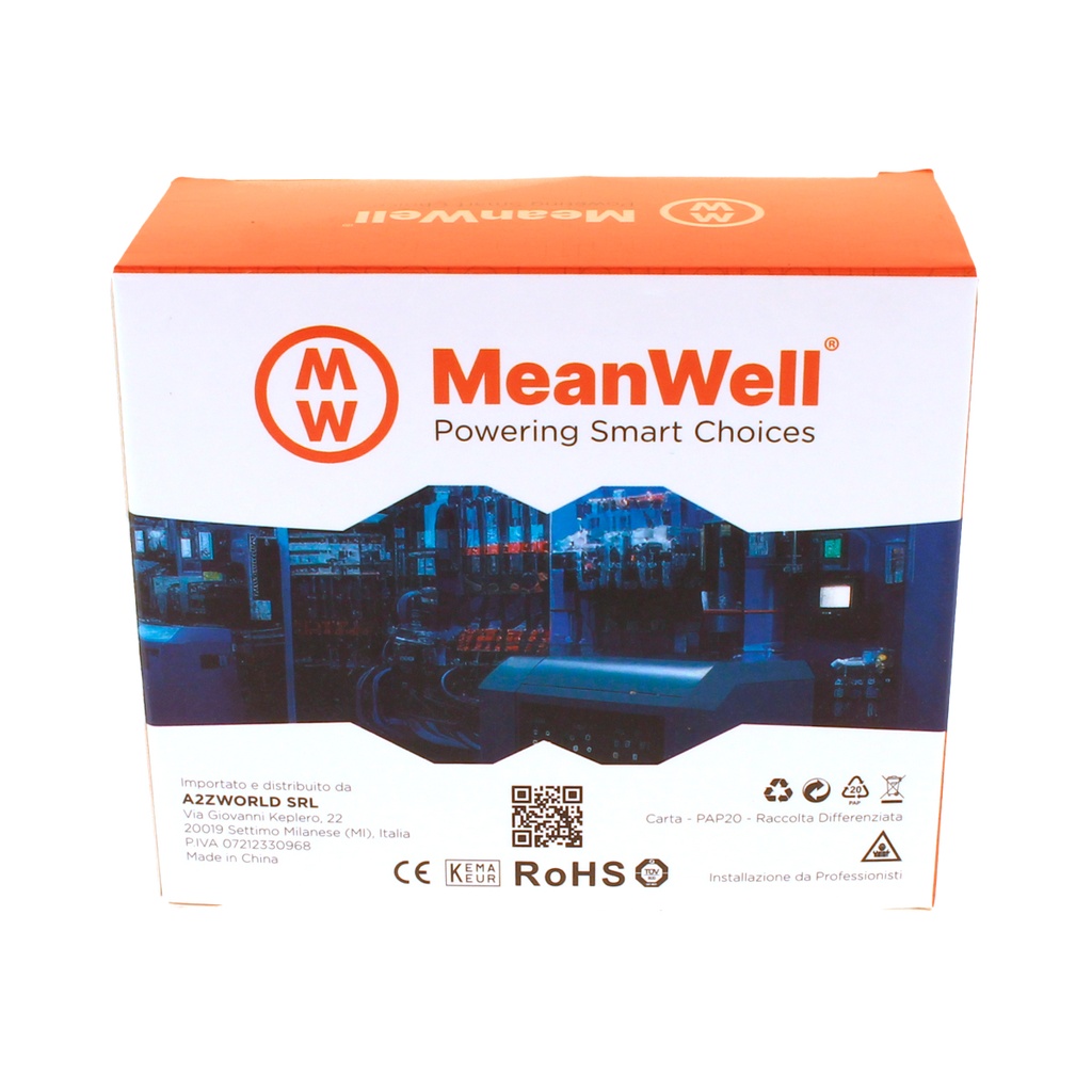 MeanWell MCB Interruttore Magnetotermico Automatico Curva C 2P 2M 6000A C10A AC 400V IP20 IEC60898-1