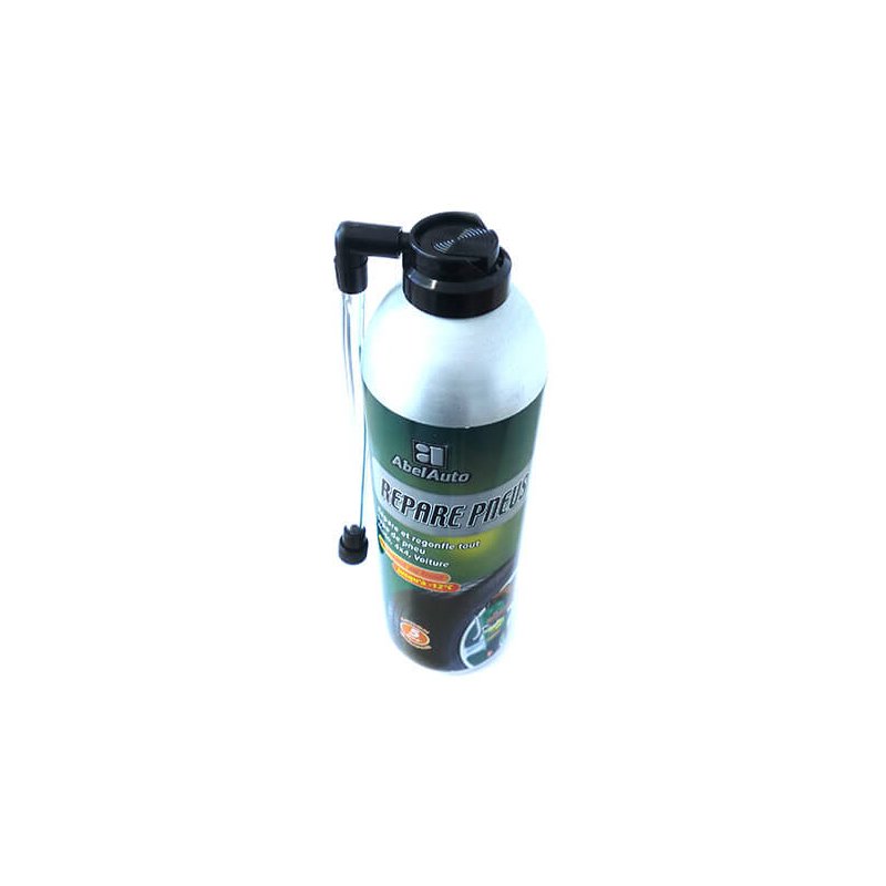 ABEL Auto Riparazione Gomme Ripara e Gonfia Tutti Tipi Pneumatici Forati Da 600ml