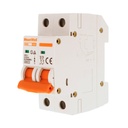 MeanWell MCB Interruttore Magnetotermico Automatico Curva C 2P 2M 6000A C63A AC 400V IP20 IEC60898-1