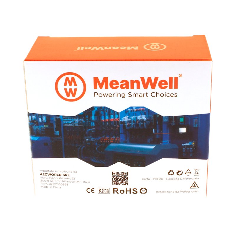 MeanWell MCB Interruttore Magnetotermico Automatico Curva C 2P 2M 10000A C10A AC 400V IP20 IEC60898-1