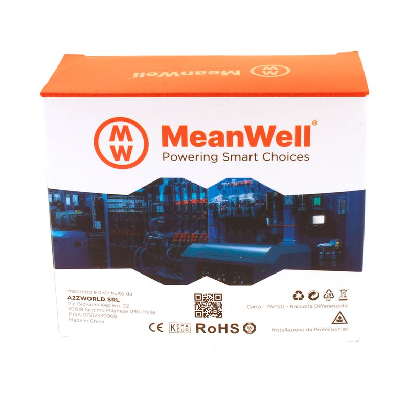 MeanWell MCB Interruttore Magnetotermico Automatico Curva C 2P 2M 10000A C63A AC 400V IP20 IEC60898-1