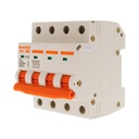 MeanWell MCB Interruttore Magnetotermico Automatico Curva C 4P 4M 10000A C16A AC 400V IP20 IEC60898-1