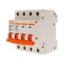 MeanWell MCB Interruttore Magnetotermico Automatico Curva C 4P 4M 10000A C32A AC 400V IP20 IEC60898-1