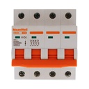 MeanWell MCB Interruttore Magnetotermico Automatico Curva C 4P 4M 10000A C50A AC 400V IP20 IEC60898-1