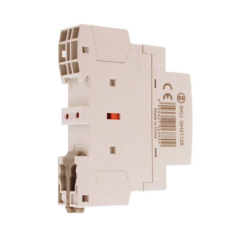 MeanWell Contattore Modulare AC 2P 1M 1NO+1NC 25A AC 230V IP20 IEC61095 / IEC60947-4-1