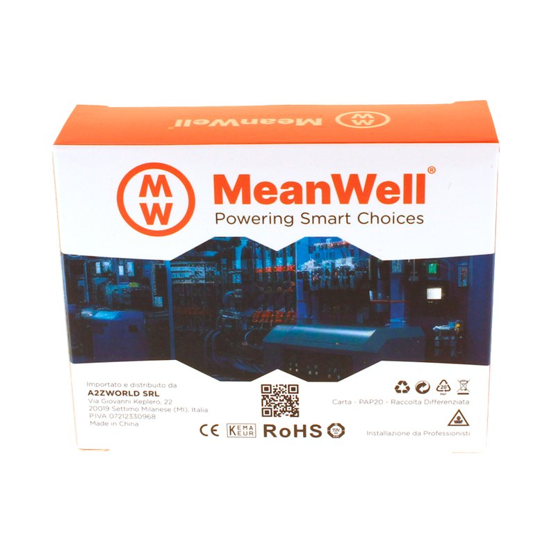 MeanWell Portafusibile Modulare AC 1P 1M D14X51mm 63A AC 500V IP20 IEC60269