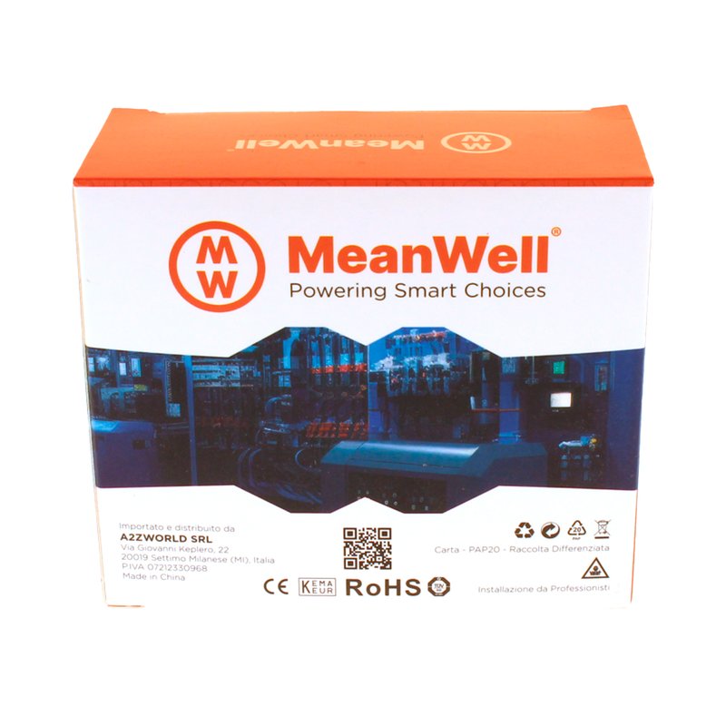 MeanWell Portafusibile Modulare AC 2P 2M D10X38mm 32A AC 500V IP20 IEC60269