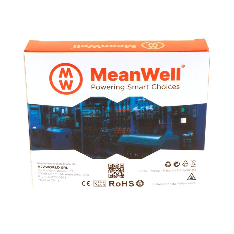 MeanWell Timer Temporizzatore Modulare AC 1M 0,5Min / 20Min 16A AC 230V IP20 IEC60730-2-7