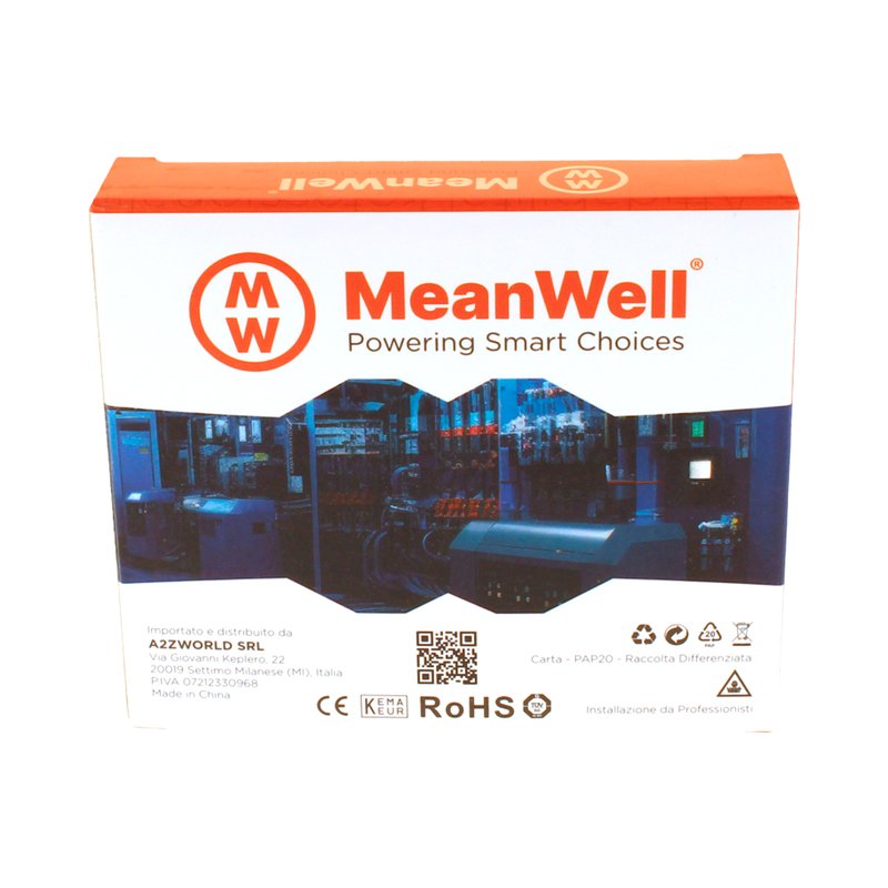 MeanWell Indicatore Luminoso Modulare Rosso 1P 1M AC 230V IP20 IEC60947-5-1