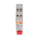 MeanWell Pulsante Modulare Con Spia Luce Led Rosso 1M 3NO+1NC 16A AC 230V IP20 IEC60947-5-1