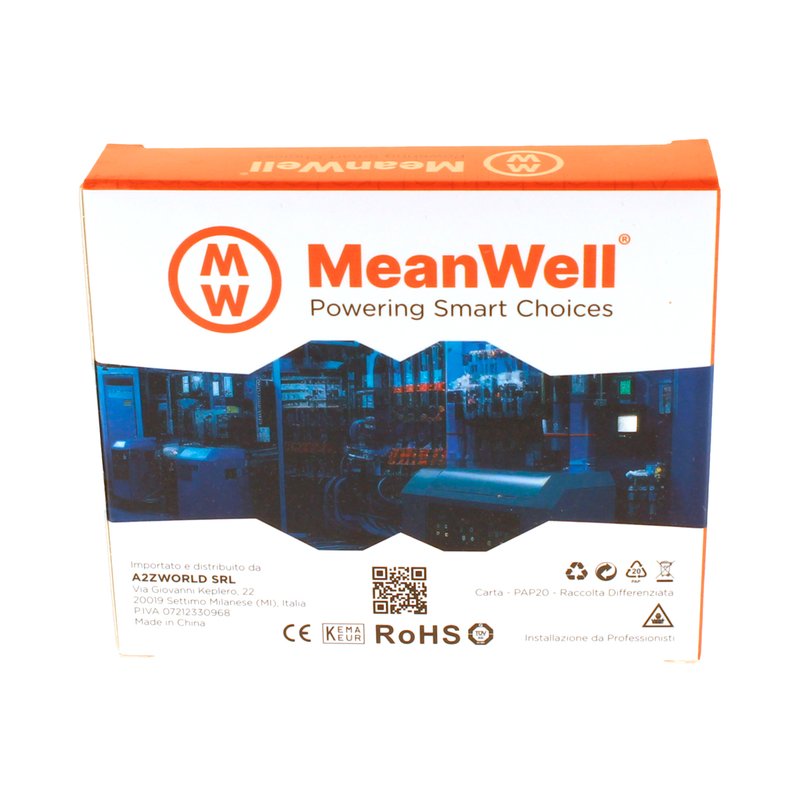 MeanWell Pulsante Modulare Con Spia Luce Led Rosso 1M 3NO+1NC 16A AC 230V IP20 IEC60947-5-1