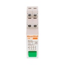 MeanWell Pulsante Modulare Con Spia Luce Led Verde 1M 2NO+2NC 16A AC 230V IP20 IEC60947-5-1