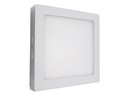 Plafoniera Faretto Led Da Soffitto Muro Parete Quadrata 18W Bianco Caldo 225x225mm