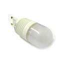 Lampadina LED G9 16 SMD 3014 220V 1,5W 360 Gradi Bianco Caldo Modello Slim