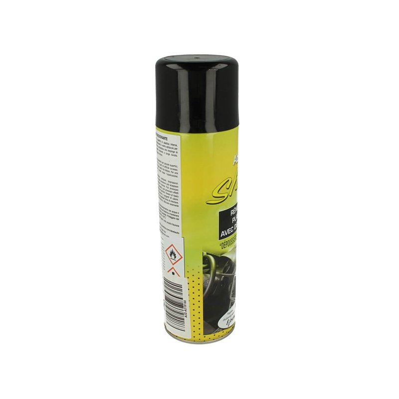 ABEL Auto SHINE Lucida Cruscotto Rinnovatore Plastiche Interne Con Deodorante Limone Fragranza Lunga Durata 8 Giorni 500ml