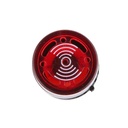 10 Pezzi Indicatore Led Rosso 12V AC/DC Buzzer Allarme Acustico Da Incasso Foro 22mm