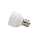 2 PZ Convertitore Adattatore Portalampada Per Lampada Led Attacco Da E17 A GU10