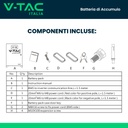 Batteria di Accumulo 10.24kWh al Litio-Ferro-Fosfato LiFePO4 BMS Integrato per Inverter Fotovoltaici CEI 0-21 51.2V 200Ah Schermo Touch Garanzia 10 Anni SKU-114473