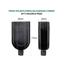 Presa Elettrica 2P+T Bipasso 10/16A 250V Nero XSL1083N