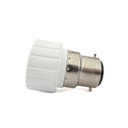 2 PZ Convertitore Adattatore Portalampada Per Lampada Led Attacco Da B22 A GU10