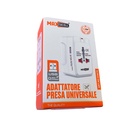 Adattatore Universale da Viaggio Con Presa EU UK USA AUS CN Con Caricatore USB 5V 1A