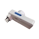 Multipresa Ciabatta Elettrica Spina 16A Con 2 USB 2,1A 2 Prese 2P+T 10/16A + 1 Presa Schuko Con Interruttore SKU-8830