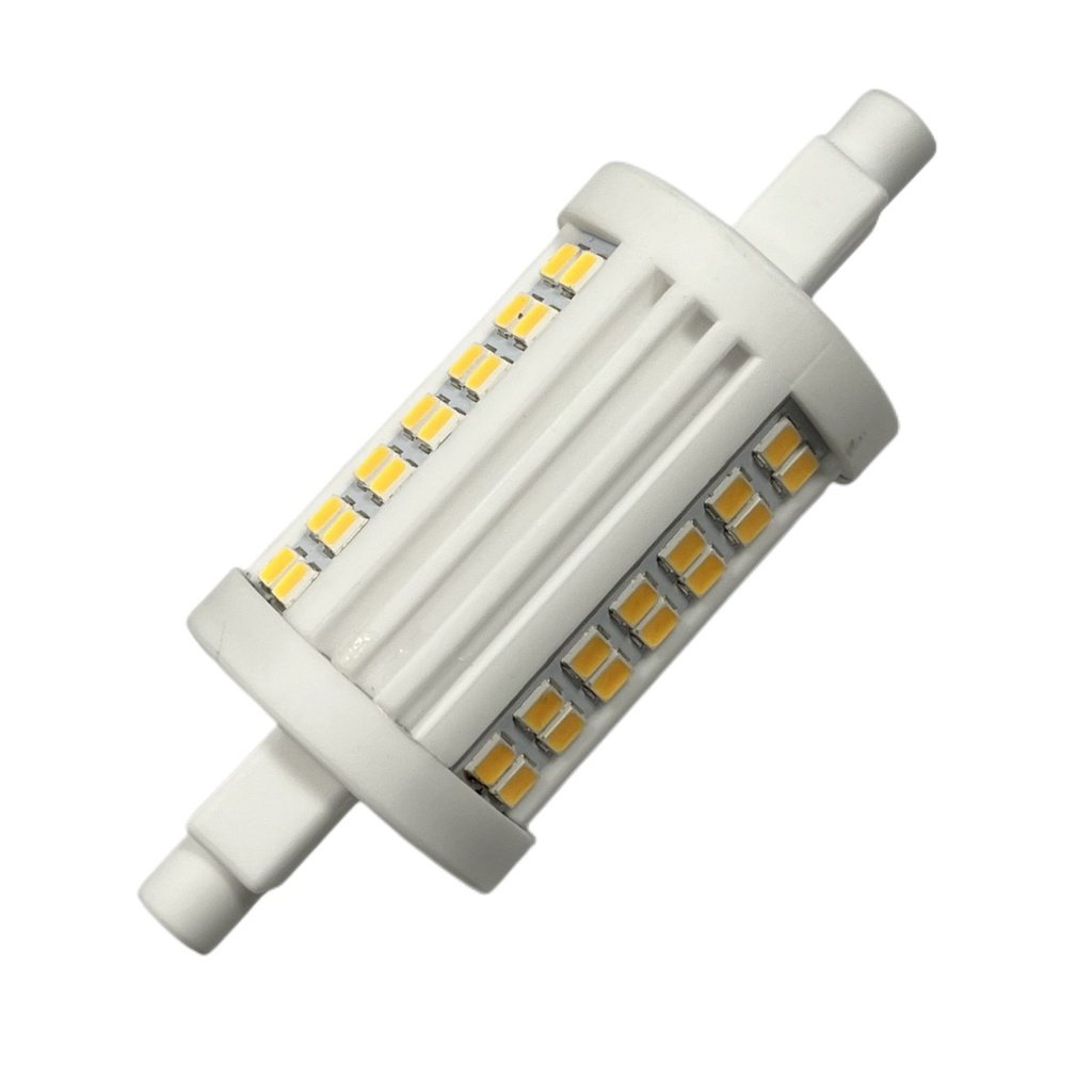 MeanWell Lampadina Led R7S 78mm SMD 220V 15W 140LM/W D Bianco Caldo 3000K >80 360° SI, Triac Dimmer IP20 2100 Lumen