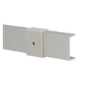 Clip Guida Gancio PC Per Fissaggio a Muro Soffitto Del Profilo Barra Alluminio Larga 27mm BA2310