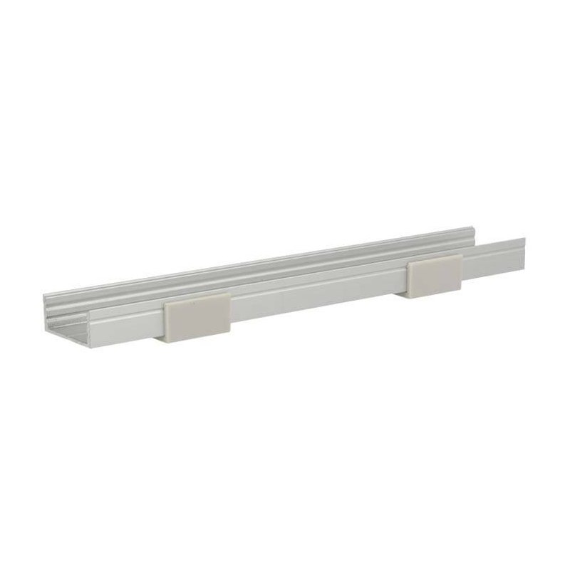 Clip Guida Gancio PC Per Fissaggio a Muro Soffitto Del Profilo Barra Alluminio Larga 27mm BA2310