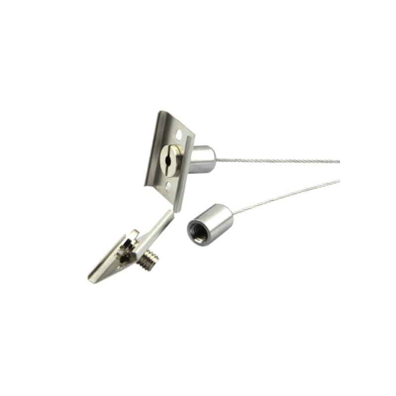 Clip Gancio Per Fissaggio A Soffitto e Muro Del Profilo Alluminio BA5570 BA0006 BA5570W BA5570B