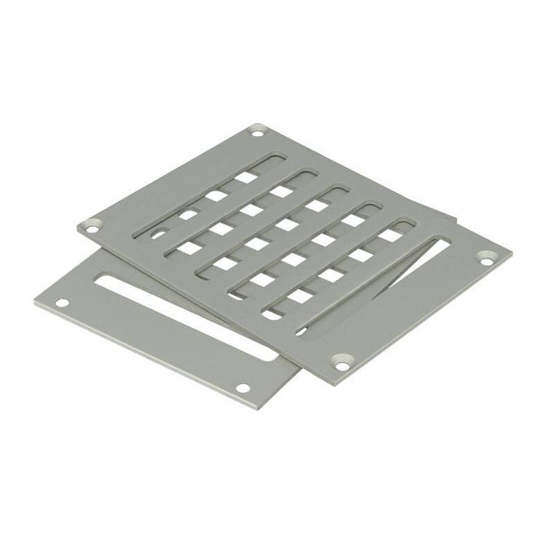 Coppia Tappi Tappini Termine Per Chiusure Profilato Alluminio Del Alimentatori Led Driver Box BA9570