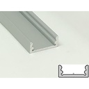 2 Metri Profilo Barra Alluminio Anodizzato Standard 17,4X7mm Interno 12mm