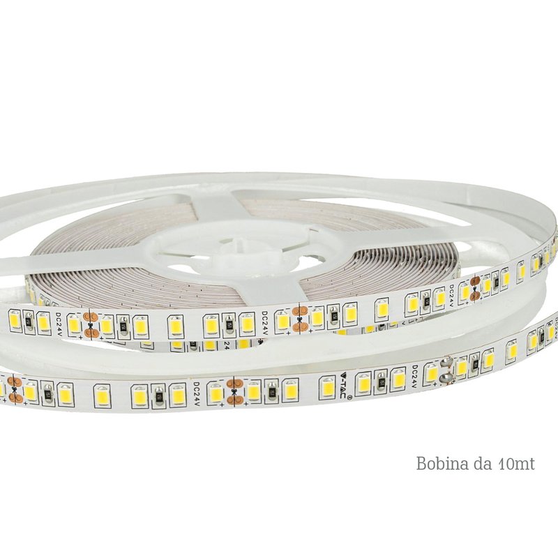 24V Bobina Led Da 10 Metri IP20 3000K 7,2W/M 1200 smd 2835 600 LM/M SKU-212622