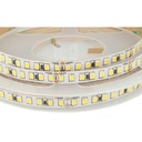 24V Bobina Led Da 10 Metri IP20 3000K 12W/M 1600 smd 2835 2000 LM/M Passo 8mm