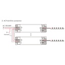 Led Driver CC Dimmerabile 25W Pulsante + RF Corrente Costante Modulare 250mA 300mA 350mA 400mA 500mA 600mA 700mA 900mA PT-25A