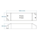 Led Driver CC Dimmerabile 25W Pulsante + RF Corrente Costante Modulare 250mA 300mA 350mA 400mA 500mA 600mA 700mA 900mA PT-25A