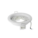 Porta Faretto Led GX53 Rotondo Fisso Carcassa Bianca Spotlight Fitting SKU-3675