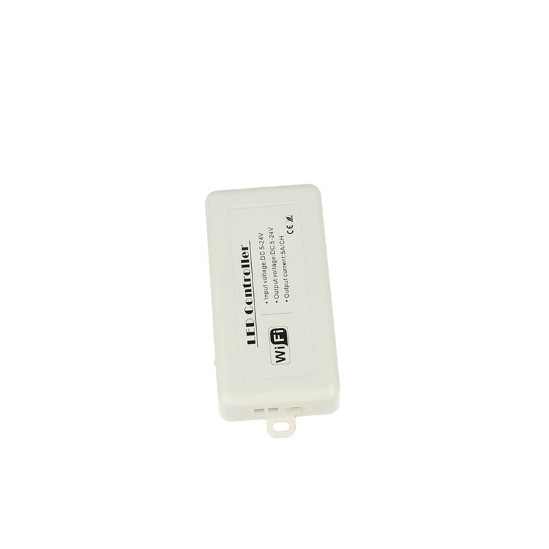 WiFi Mini Centralina Led Dimmer CCT RGB Controller Domotica Con iOS Android 12V 24V 5AX3