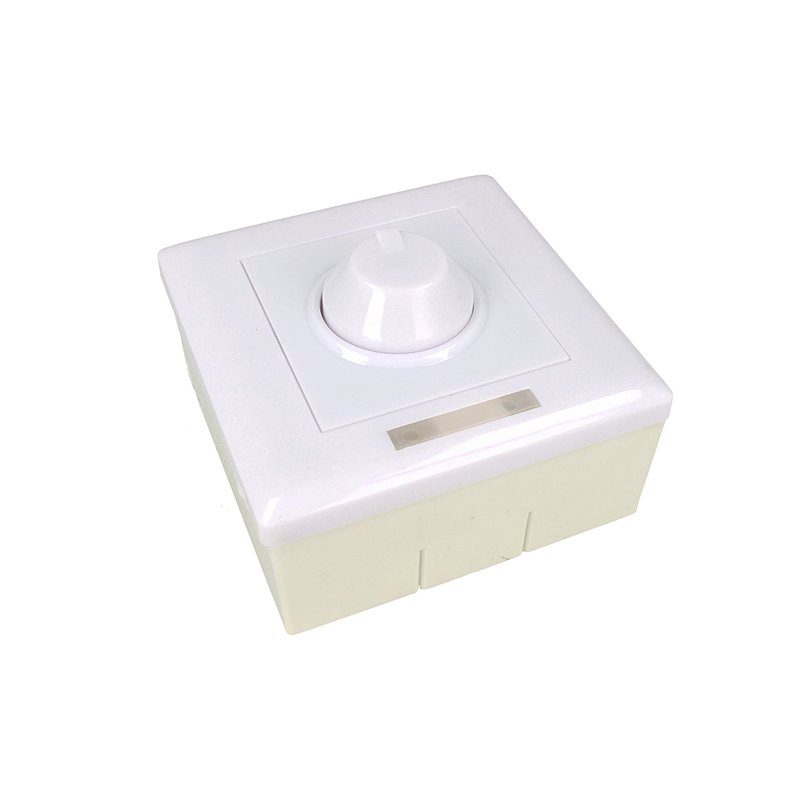 Led Dimmer 0-10V 220V Con Rotella e Telecomando Infrarossi Scatola 86X86 Inclusa