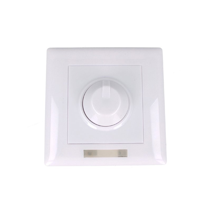 Led Dimmer 0-10V 220V Con Rotella e Telecomando Infrarossi Scatola 86X86 Inclusa