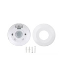 Sensore PIR Movimento e Crepuscolare Timer Da Soffitto Carcassa Bianca 220V 360 Gradi SKU-5086