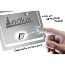 Interruttore Led Dimmer Touch Con Memoria Per Specchio Da Bagno 12V 24V 4A Con Indicatore Led Blu