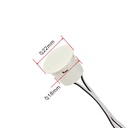 Interruttore LED Dimmer Touch Da Incasso 12V 24V 4A Con Cavo DC JACK 5.5x2.1mm Controllo Regolazione dell'Illuminazione con Funzione di Memoria Bianco