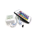 Centralina RGB Kit Controller Telecomando IR Infrarossi Per Striscia LED RGB 12V 3X2A IR240