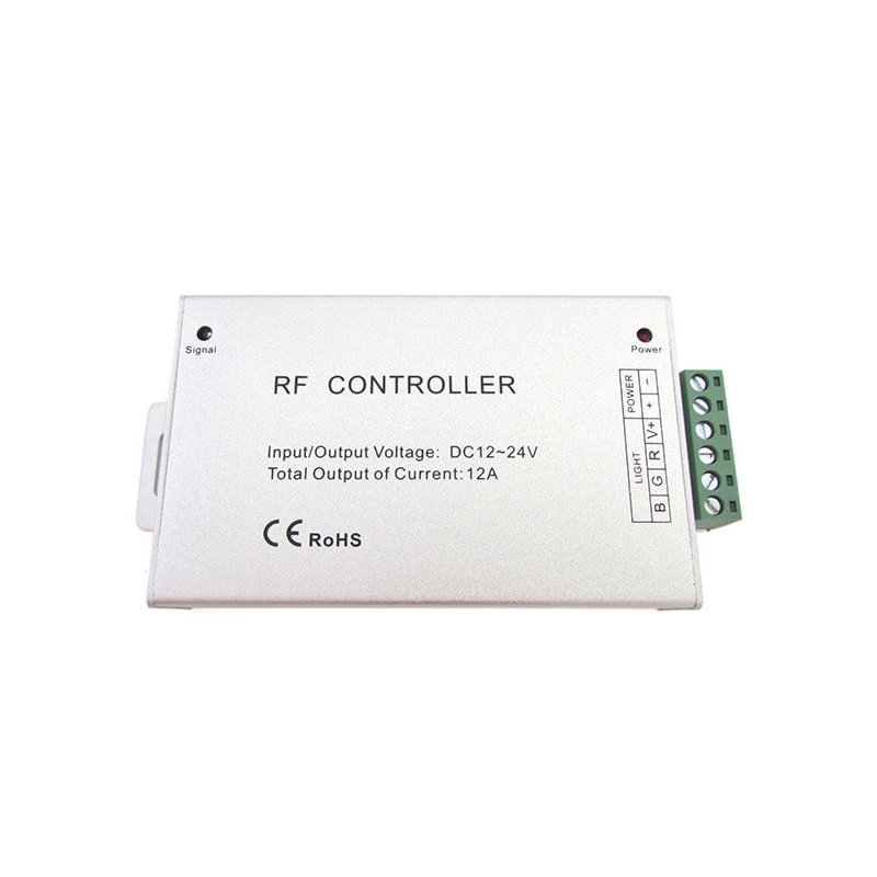 Centralina RGB Controller Telecomando RF Remote Wireless Con 20 Tasti Per Bobina LED 12V 24V 12A