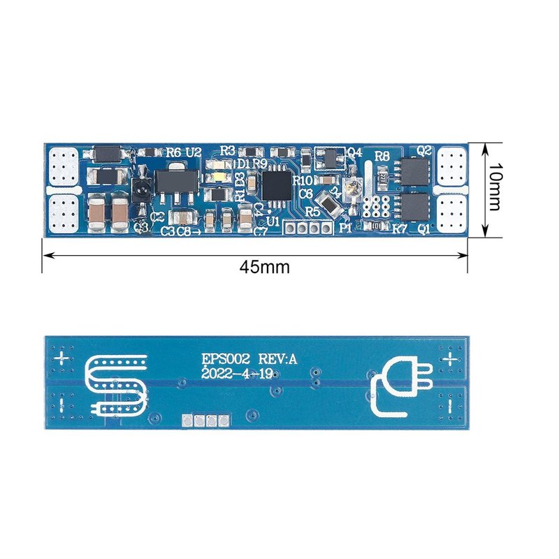 Interruttore Sensore Prossimità Con Dimmer e Memoria 12V 24V 6A Per Strip Led Profilo Alluminio