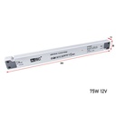 Alimentatore Ultra Slim Sottile 75W 24V Trasformatore CV Per Striscia Led In Profilato Alluminio